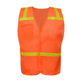 GSS Non-ANSI Enhanced Safety Vest with 1" Prismatic Star™ Style Reflective Tape and One Chest Pocket - 3121-3124 Series