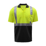 GSS Class 2 Moisture Wicking Polo Shirt with 1 Chest Pocket and SPF 50 Sun Protection - 5003/5004 Series