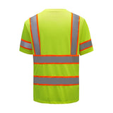 GSS Class 3 Two Tone Short Sleeve T-Shirt with Black Bottom and 1 Chest Pocket - 5009/5011 Series