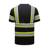 GSS Class 3 Two Tone Short Sleeve T-Shirt with Black Bottom and 1 Chest Pocket - 5009/5011 Series