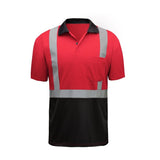 GSS Non-ANSI Short Sleeve Polo Shirt with SPF 50 Sun Protection and 1 Chest Pocket - 5023/5024/5026