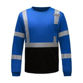 GSS Non-ANSI Long Sleeve Shirt with Reflective Tape and 1 Chest Pocket - 5133/5134/5136/5139 Series