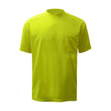 GSS Moisture Wicking Short Sleeve Safety T-Shirt with 1 Chest Pocket - 5501/5502