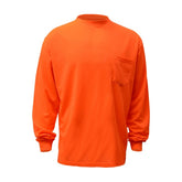 GSS Moisture Wicking Long Sleeve Safety T-Shirt with 1 Chest Pocket - 5503/5504 Series