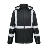 gss safety 7517 black sweatshirt front view