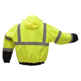 GSS Class 3 Waterproof Quilt-Lined Bomber Jacket with Concealed Hood and 5 Pockets - 8001/8002 Series