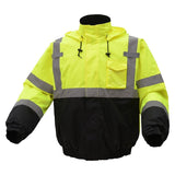 GSS Class 3 Waterproof Quilt-Lined Bomber Jacket with Concealed Hood and 5 Pockets - 8001/8002 Series