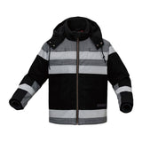 GSS Quartz Sherpa Lined Heavy Weight Jacket with Detachable Hood and Multi Pockets - 8517/8519 Series