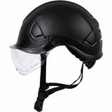 HiVisPro 9013 Carbon Fiber Design Hard Hat with Visor
