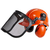 HiVisPro 9015-O Chainsaw Helmet with Face Shield and Ear Protection
