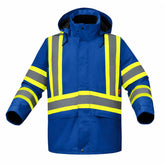 GSS safety blue reflective FR clothing FR6010 front view