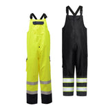 GSS bibs with black bottom lime 6805 and black 6809