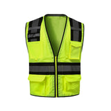 GSS Safety Lime Vest 1525, ANSI Class 2 Type R