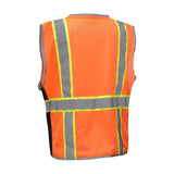 Oraneg GSS Safety Vest 1704 back view