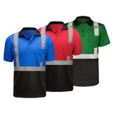 GSS Non-ANSI Short Sleeve Polo Shirt with SPF 50 Sun Protection and 1 Chest Pocket - 5023/5024/5026