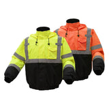 GSS Class 3 Waterproof Quilt-Lined Bomber Jacket with Concealed Hood and 5 Pockets - 8001/8002 Series