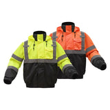 GSS Class 3 3-in-1 Waterproof Bomber with Removable Fleece, Black Bottom, and 5 Pockets - 8003/8004 Series