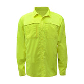 GSS Non-ANSI Lightweight Rip Stop Bottom Down Shirt with SPF 50+, Multi Pockets and Ventilation - 7507 Series
