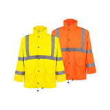 GSS Class 3 Rain Jacket with 2 Patch Pockets - 6001/6002 Series