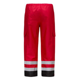NON-ANSI Multi Color Premium Rain Pants With Black Bottom (6813/6814/6816)