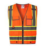 hivispro safety vest v1042 front view