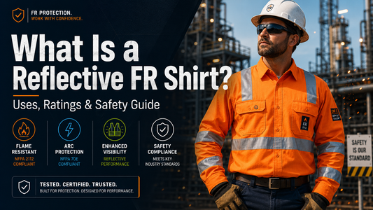 What Is a Reflective FR Shirt? Uses, Ratings & Safety Guide