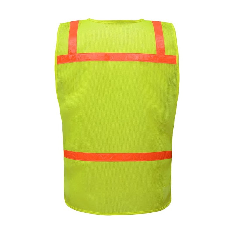 GSS Non-ANSI Enhanced Safety Vest with 1" Prismatic Star™ Style Reflective Tape and One Chest Pocket - 3121-3124 Series