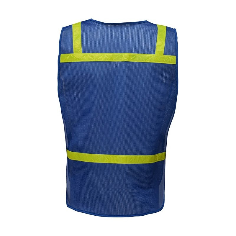 GSS Non-ANSI Enhanced Safety Vest with 1" Prismatic Star™ Style Reflective Tape and One Chest Pocket - 3121-3124 Series