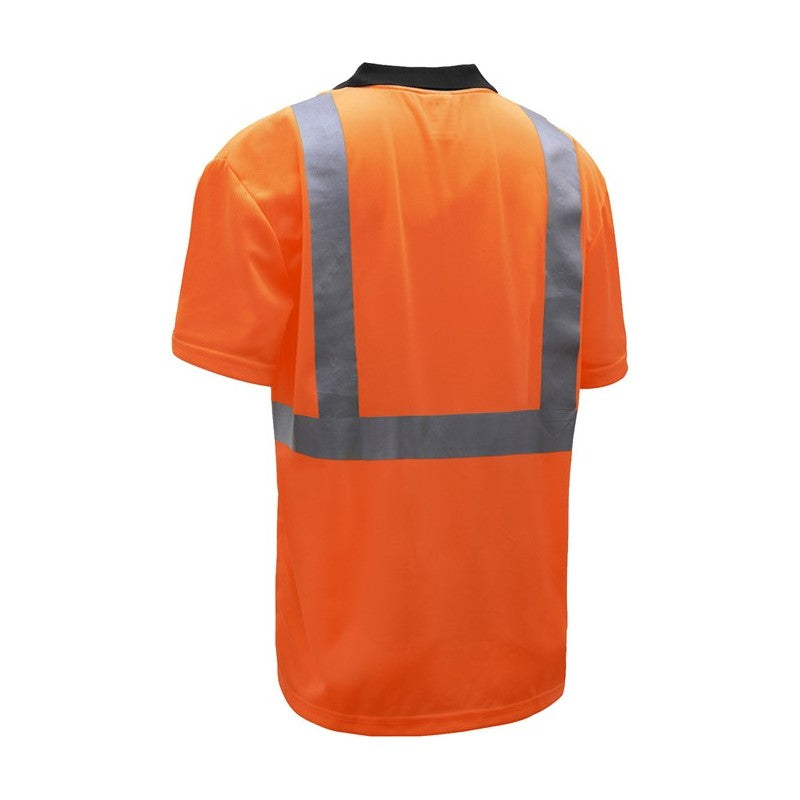 GSS Class 2 Moisture Wicking Polo Shirt with 1 Chest Pocket and SPF 50 Sun Protection - 5003/5004 Series