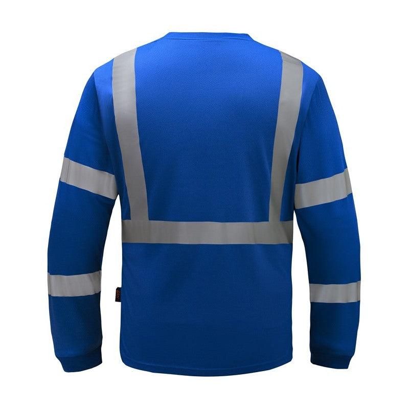 GSS Non-ANSI Long Sleeve Shirt with Reflective Tape and 1 Chest Pocket - 5133/5134/5136/5139 Series