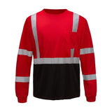 GSS Non-ANSI Long Sleeve Shirt with Reflective Tape and 1 Chest Pocket - 5133/5134/5136/5139 Series