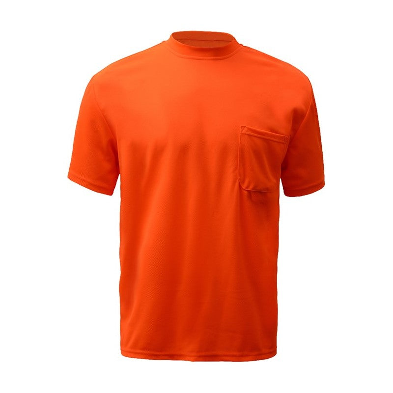 GSS Moisture Wicking Short Sleeve Safety T-Shirt with 1 Chest Pocket - 5501/5502 Series