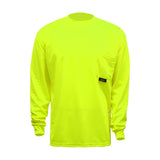 GSS Moisture Wicking Long Sleeve Safety T-Shirt with 1 Chest Pocket - 5503/5504 Series