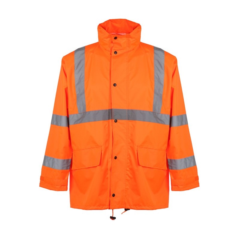GSS Class 3 Rain Jacket with 2 Patch Pockets - 6001/6002 Series
