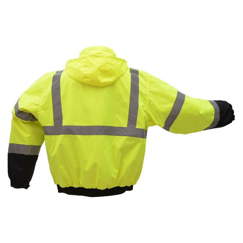 GSS Class 3 Waterproof Quilt-Lined Bomber Jacket with Concealed Hood and 5 Pockets - 8001/8002 Series