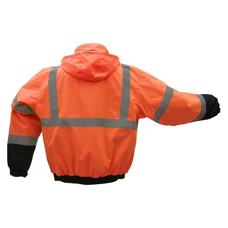 GSS Class 3 Waterproof Quilt-Lined Bomber Jacket with Concealed Hood and 5 Pockets - 8001/8002 Series