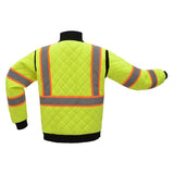 GSS Class 3 Two Tone Quilted Jacket with Thermal Knit Backing and Slash Pockets - 8007/8009 Series
