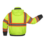 GSS Ripstop Winter Bomber Jacket with Contrasting Trim and 4 Pockets - 8010/8011 Series