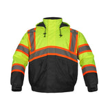 GSS Ripstop Winter Bomber Jacket with Contrasting Trim and 4 Pockets - 8010/8011 Series