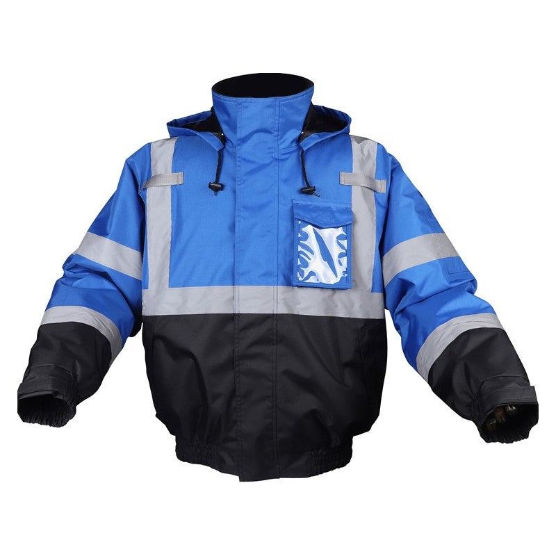 GSS Non-ANSI Multi Color Waterproof Bomber Jacket with Black Bottom and 5 Pockets - 8013/8014/8016 Series