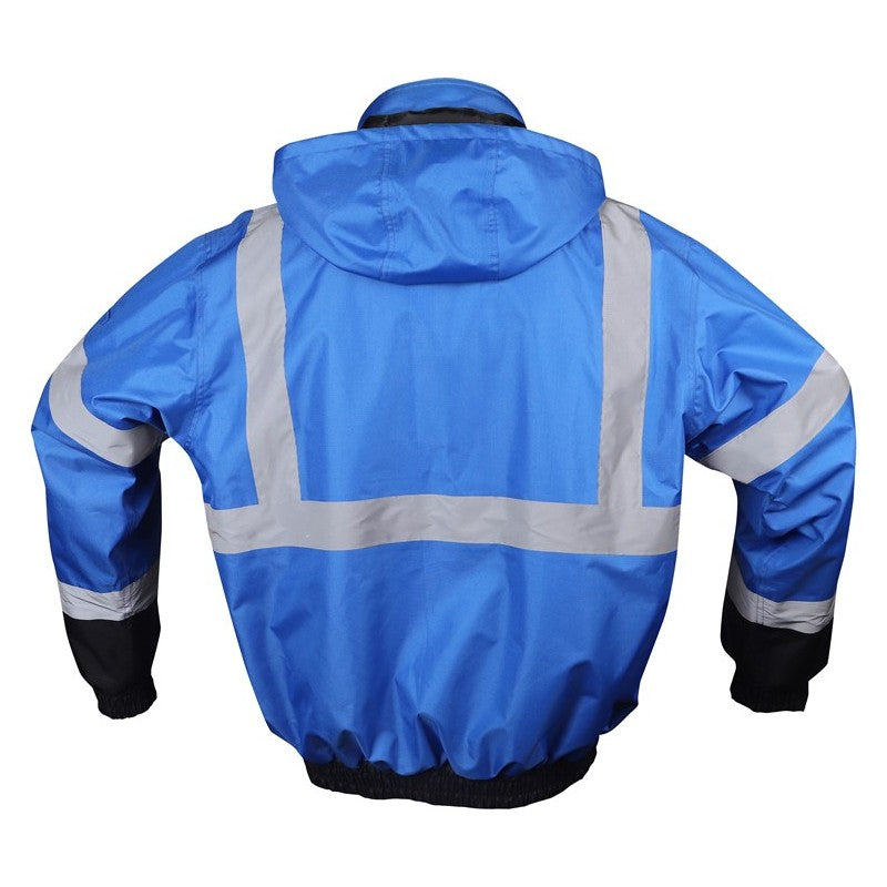GSS Non-ANSI Multi Color Waterproof Bomber Jacket with Black Bottom and 5 Pockets - 8013/8014/8016 Series