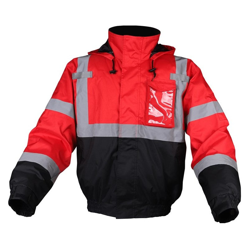 GSS Non-ANSI Multi Color Waterproof Bomber Jacket with Black Bottom and 5 Pockets - 8013/8014/8016 Series