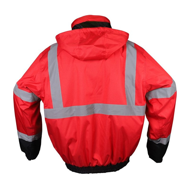 GSS Non-ANSI Multi Color Waterproof Bomber Jacket with Black Bottom and 5 Pockets - 8013/8014/8016 Series