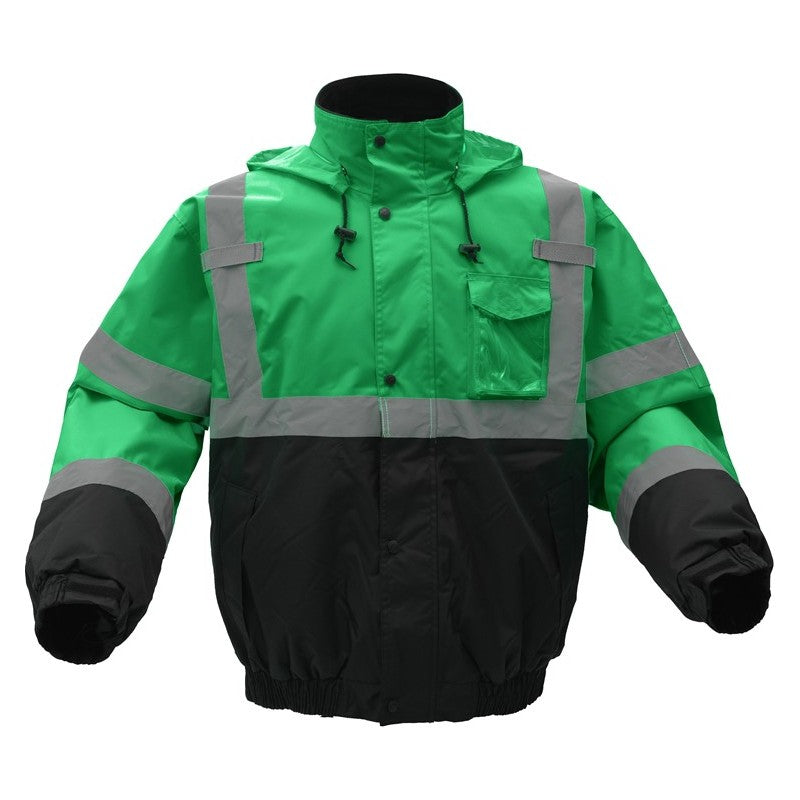 GSS Non-ANSI Multi Color Waterproof Bomber Jacket with Black Bottom and 5 Pockets - 8013/8014/8016 Series