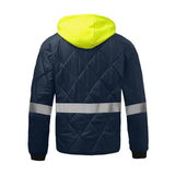GSS Non-ANSI Diamond Quilted Parka with Cotton Feel Waffle Fabric Lining and Two Outer Pockets - 8032/8033 Series