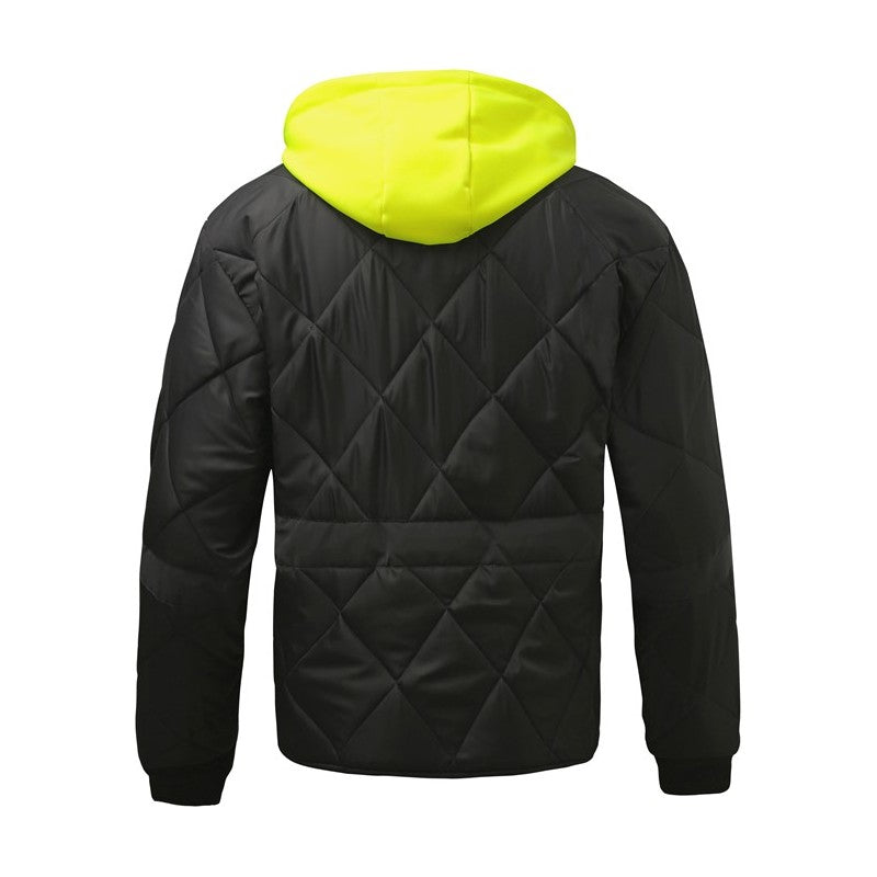 GSS Non-ANSI Diamond Quilted Parka with Cotton Feel Waffle Fabric Lining and Two Outer Pockets - 8032/8033 Series