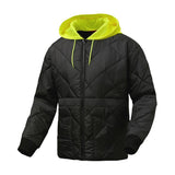 GSS Non-ANSI Diamond Quilted Parka with Cotton Feel Waffle Fabric Lining and Two Outer Pockets - 8032/8033 Series