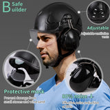 HiVisPro 9013 Carbon Fiber Design Hard Hat with Visor