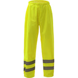 GSS Safety Class E high visibility safety pants lime 6801