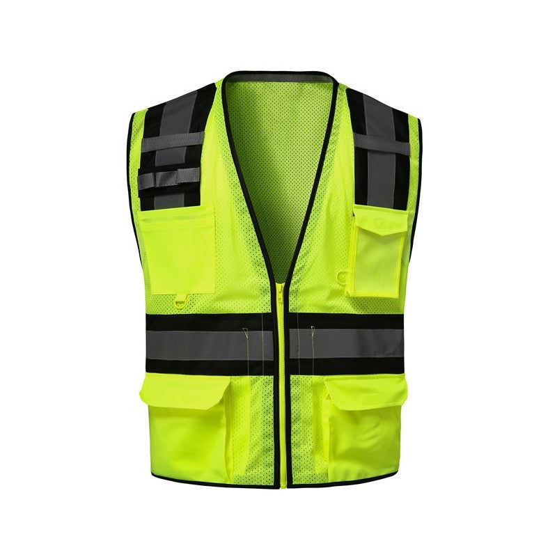 GSS Safety Lime Vest 1525, ANSI Class 2 Type R